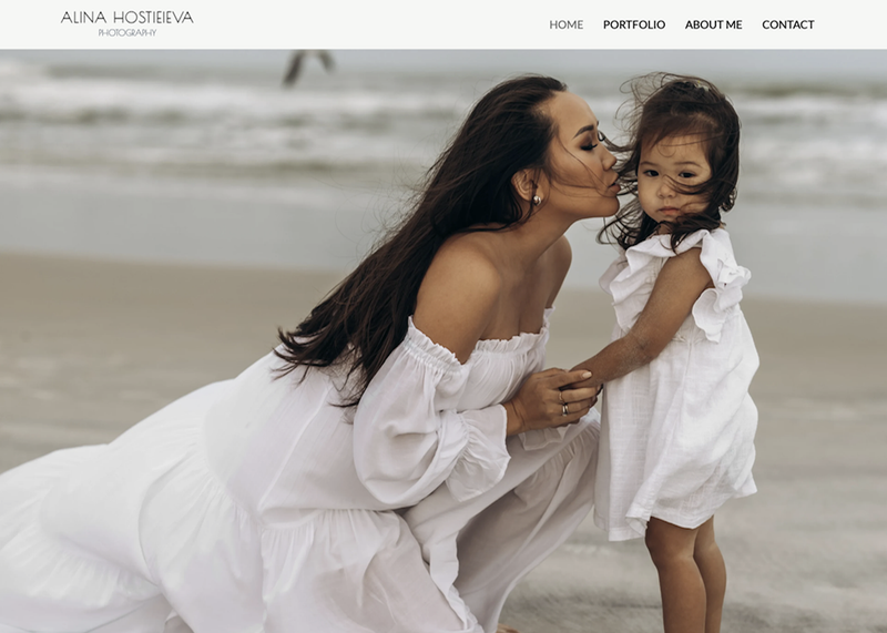 Photographer Portfolio Website preview